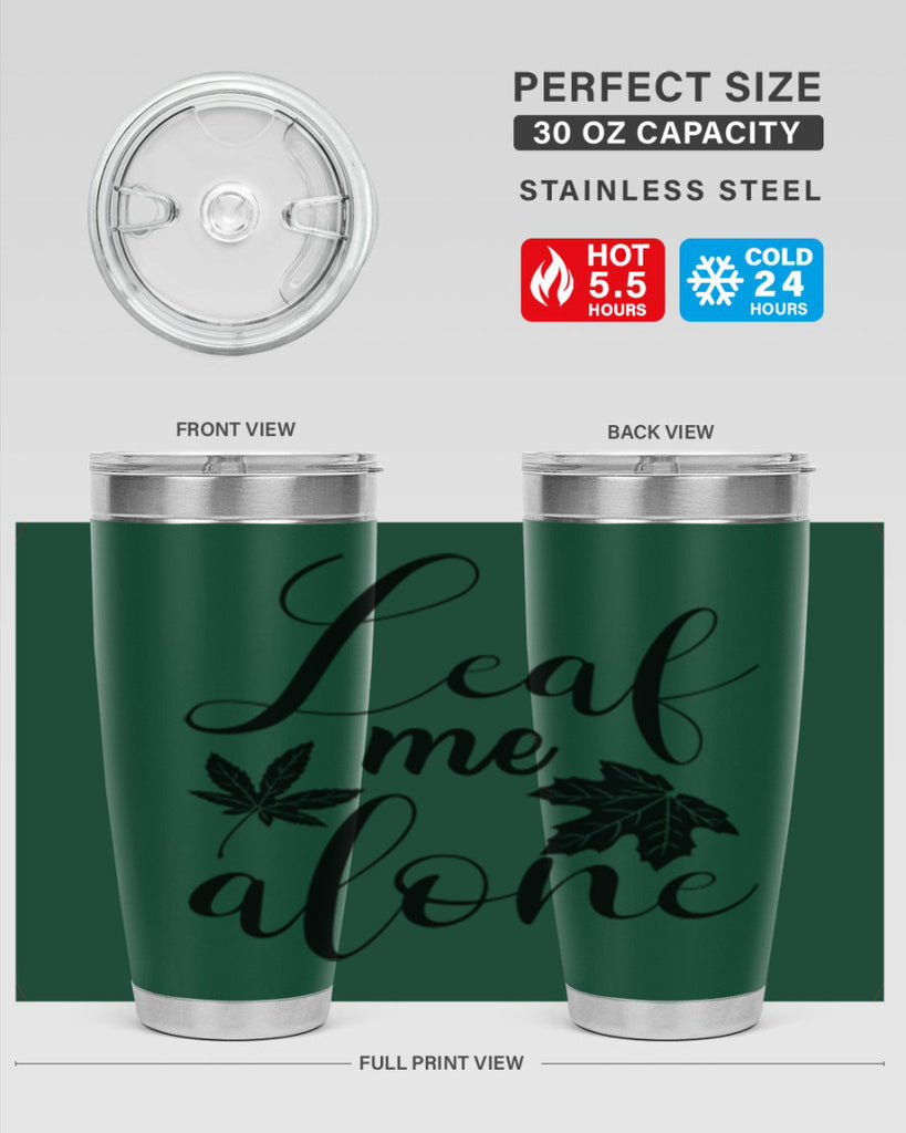 leaf me alone 387#- fall- Tumbler