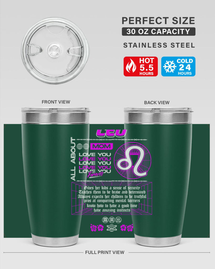 leo 308#- zodiac- Tumbler