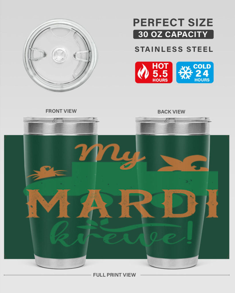 my mardi krewe 43#- mardi gras- Tumbler