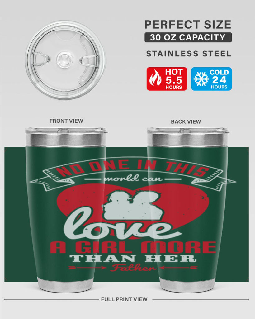 no one in this world can love 176#- fathers day- Tumbler