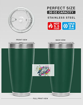 owl 8#- owl- Tumblers