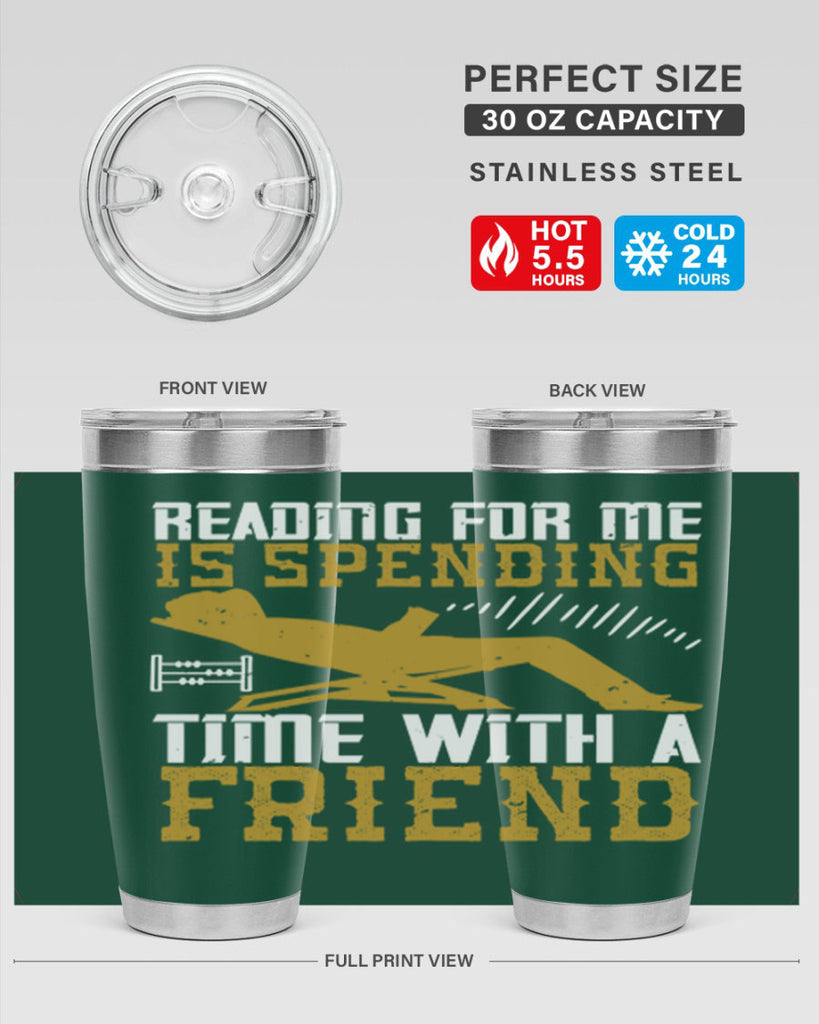 reading for me is spending time with a friend 19#- reading- Tumbler