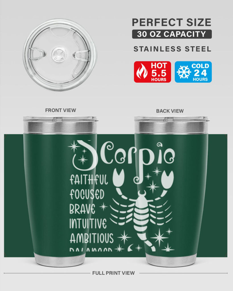 scorpio 435#- zodiac- Tumbler