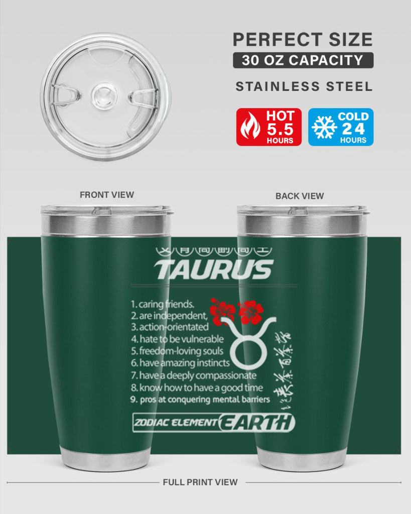 taurus 518#- zodiac- Tumbler