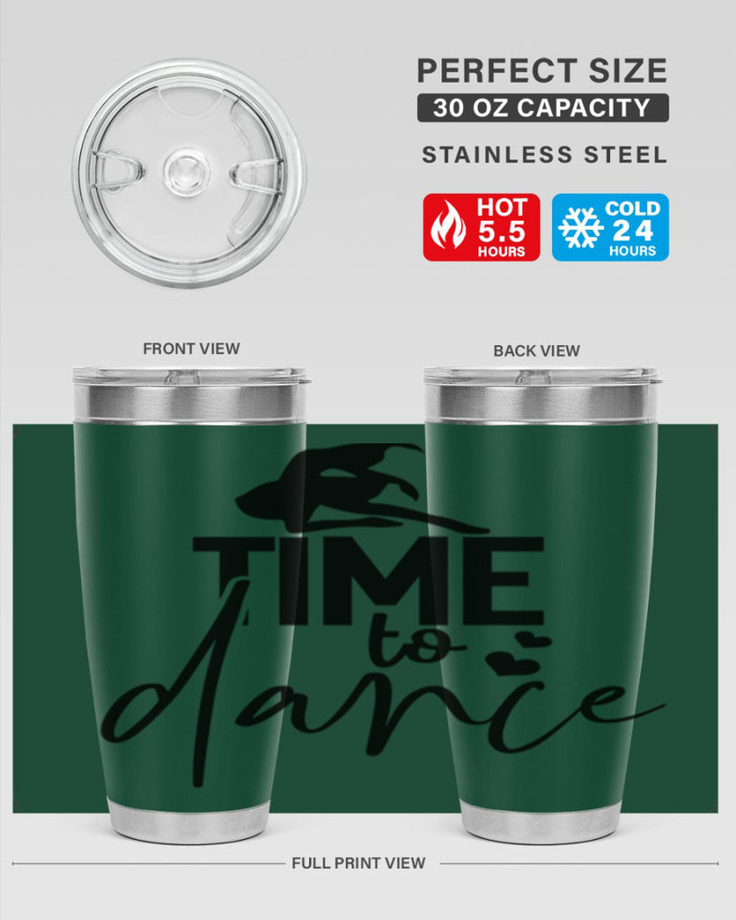 time to dance 84#- ballet- Tumbler