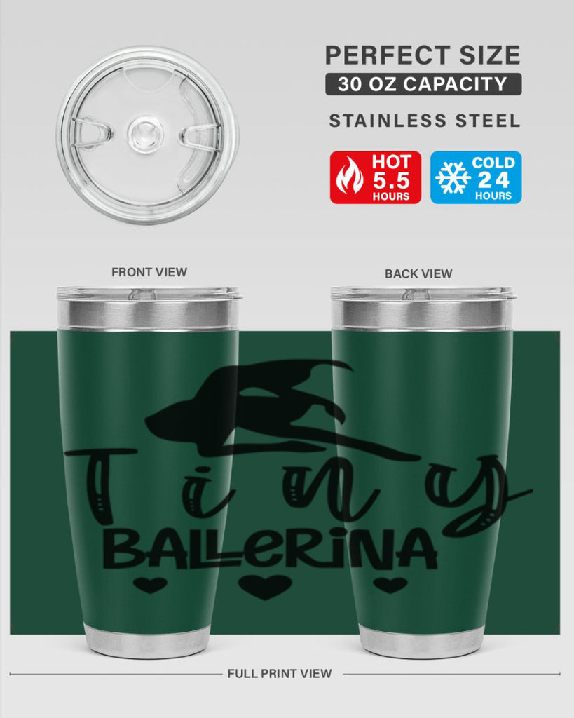 tiny ballerina 88#- ballet- Tumbler