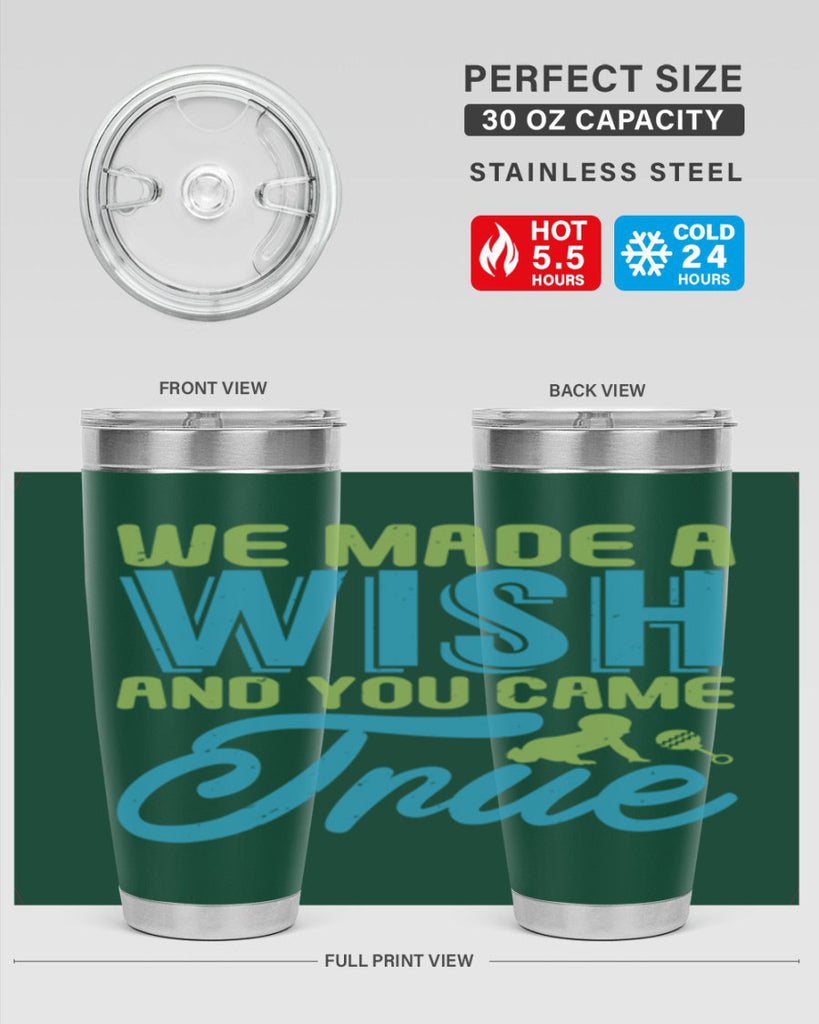 we made a wish and you can true Style 164#- baby- tumbler