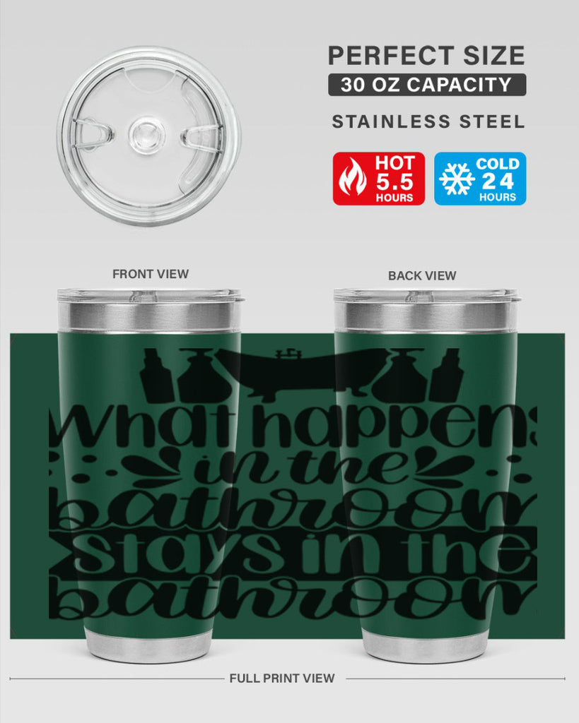 what happens in the bathroom 6#- bathroom- Tumbler