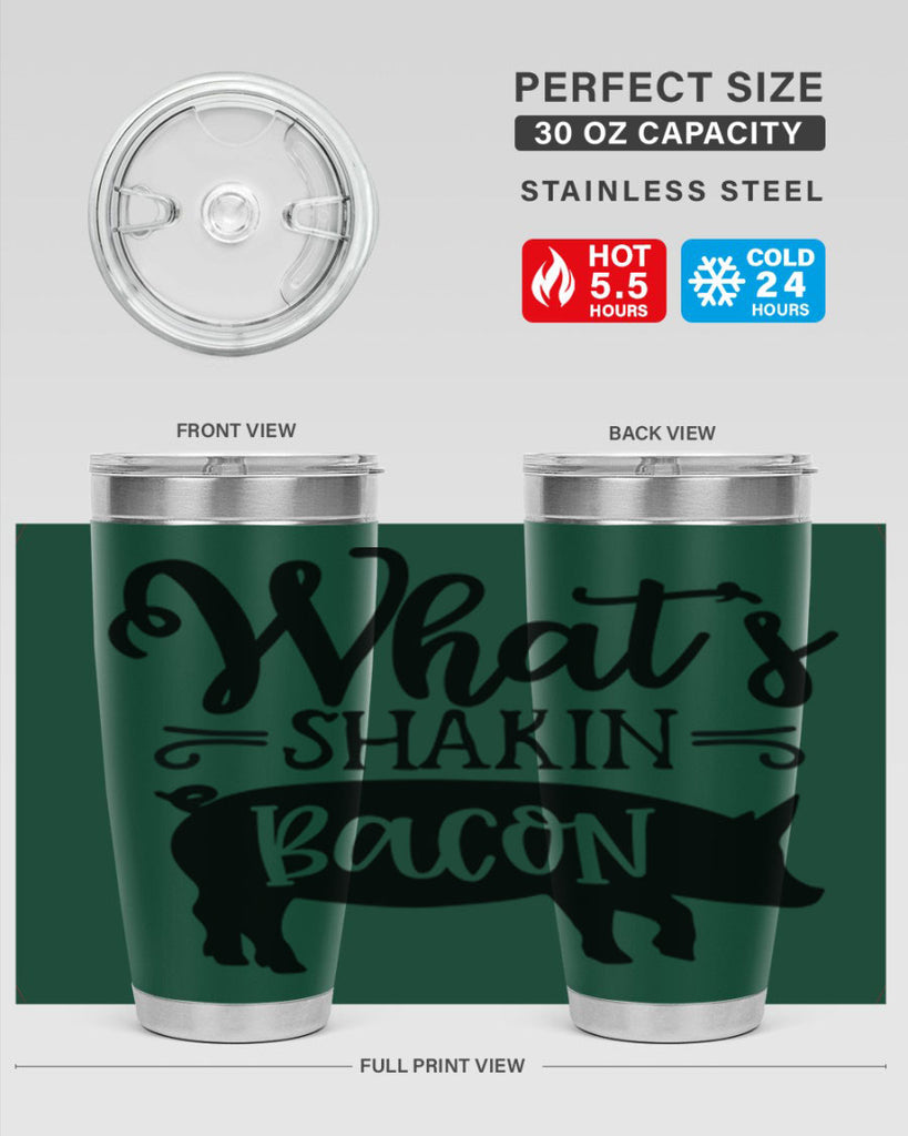 whats shakin bacon 71#- kitchen- Tumbler