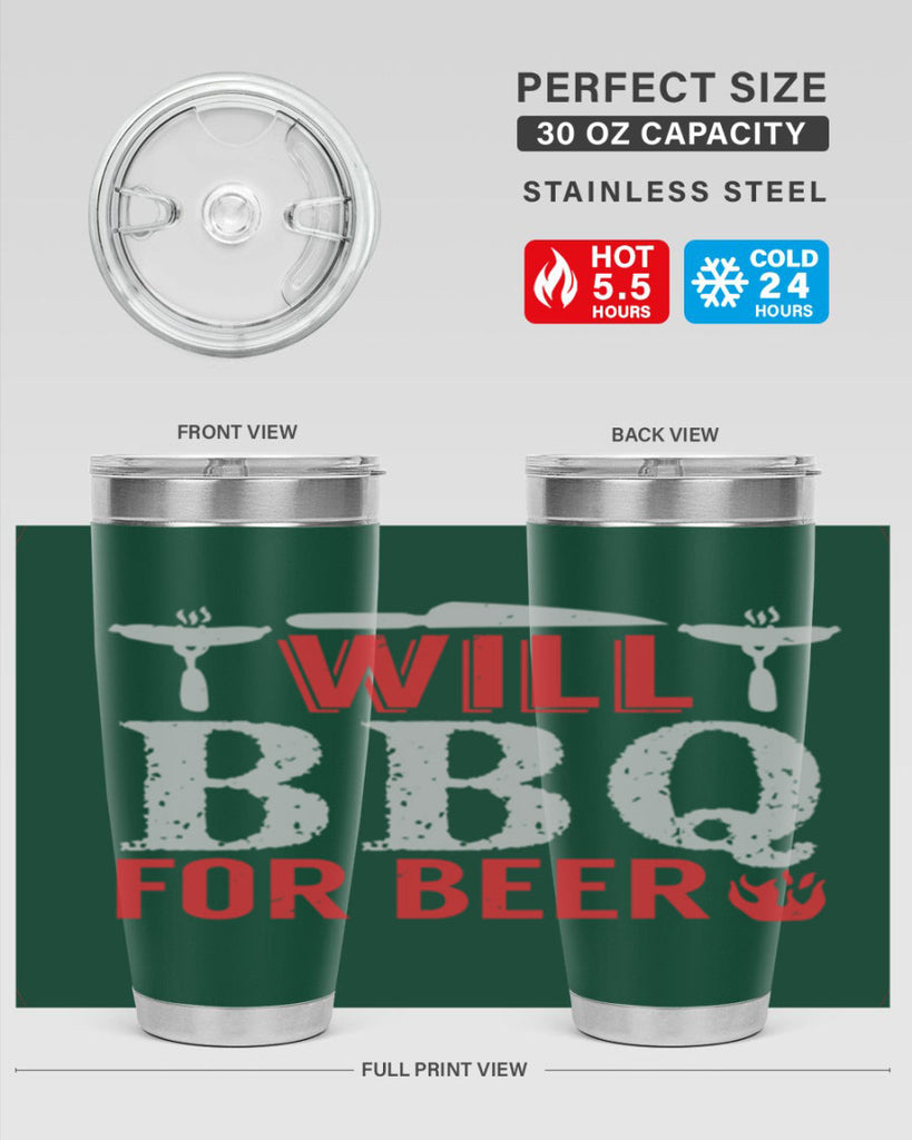 will bbq for beer 5#- bbq- Tumbler