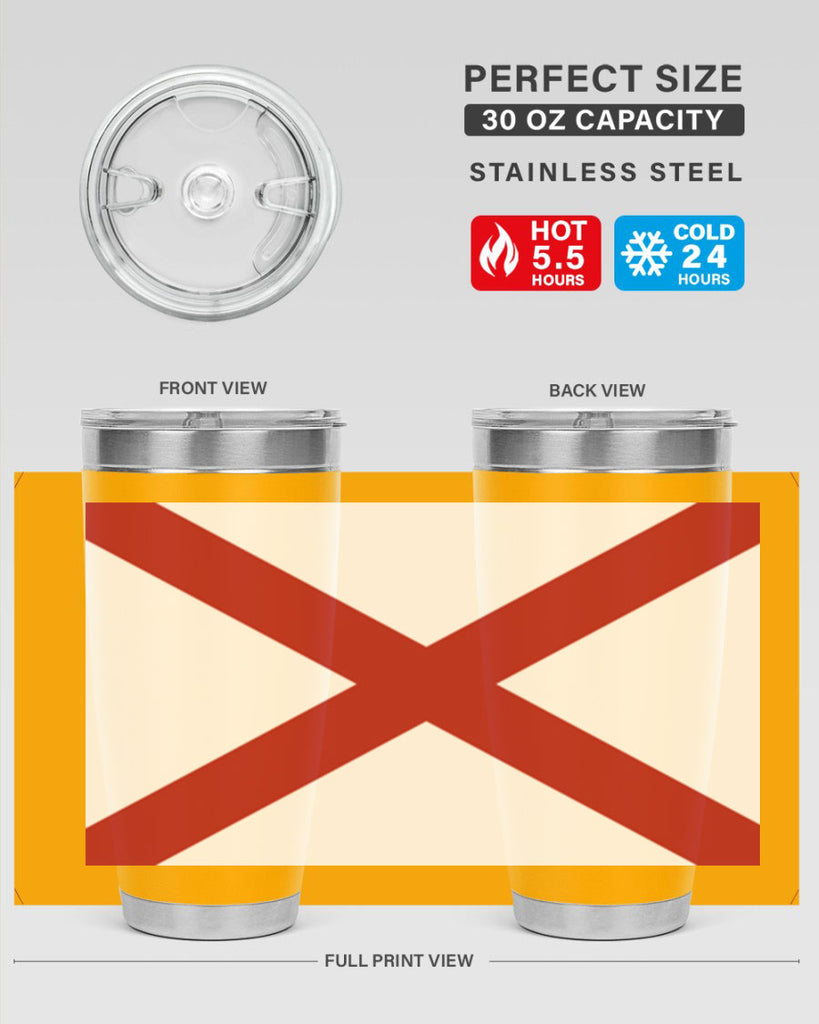 Alabama 51#- Us Flags- Tumbler