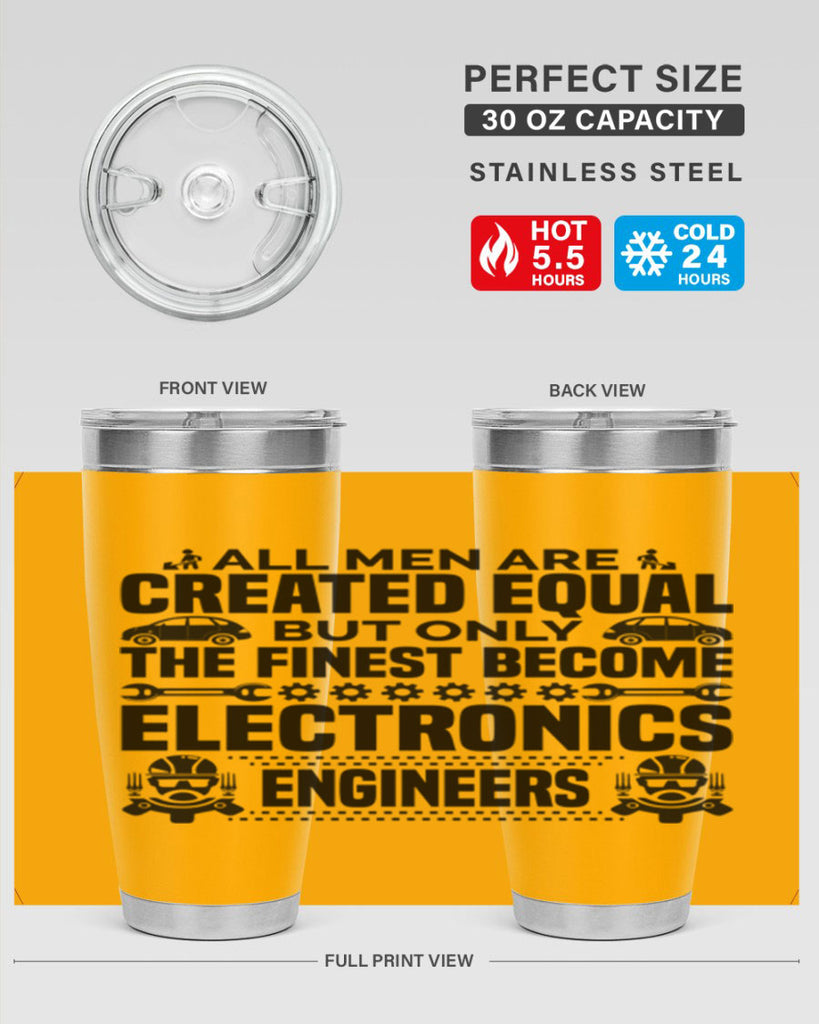 All men are created Style 21#- engineer- tumbler