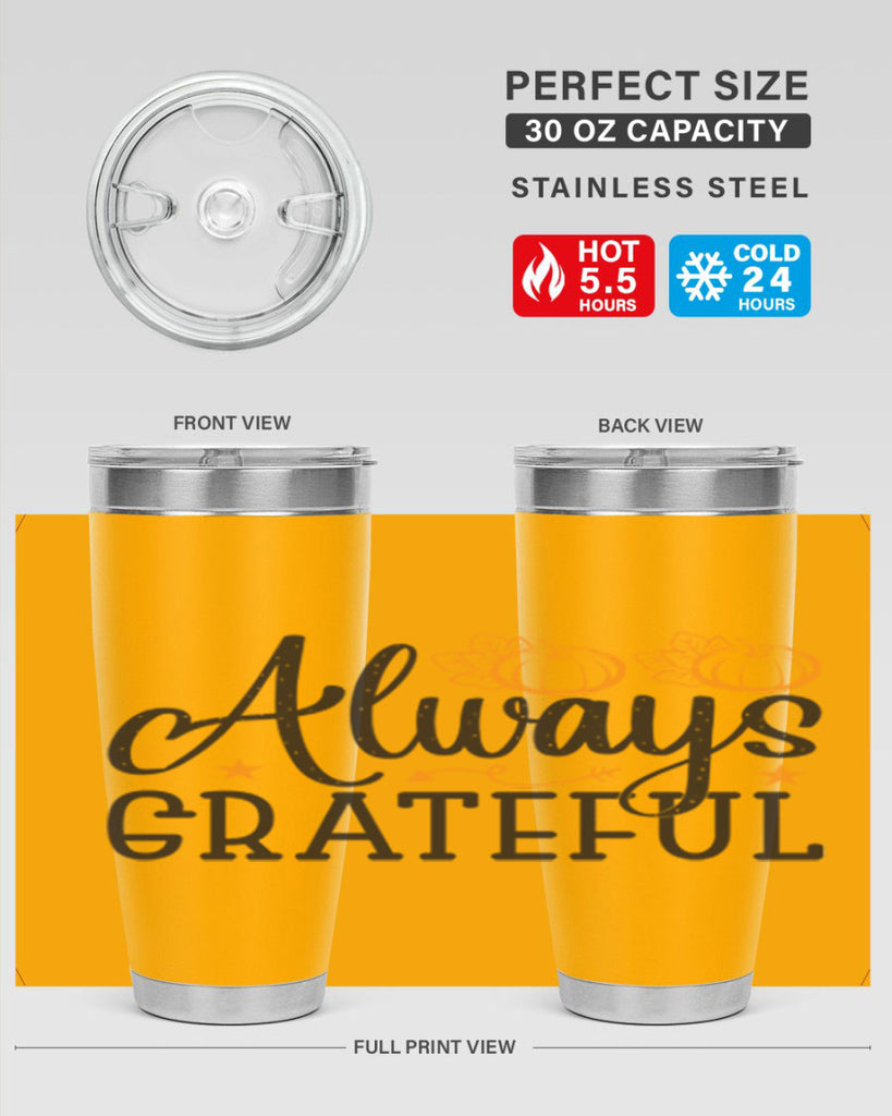 Alwaysgrateful 9#- fall- Tumbler