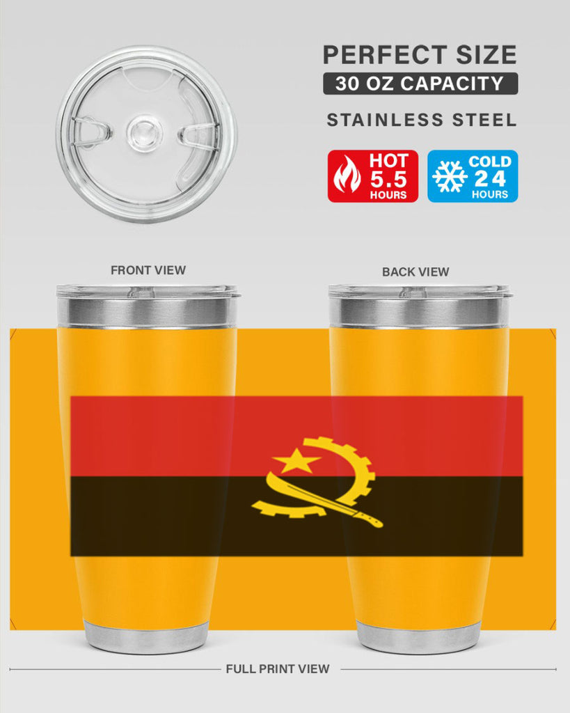Angola 193#- world flags- Tumbler