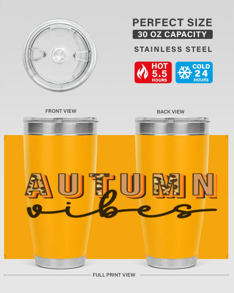 Autumn Vibes 37#- fall- Tumbler