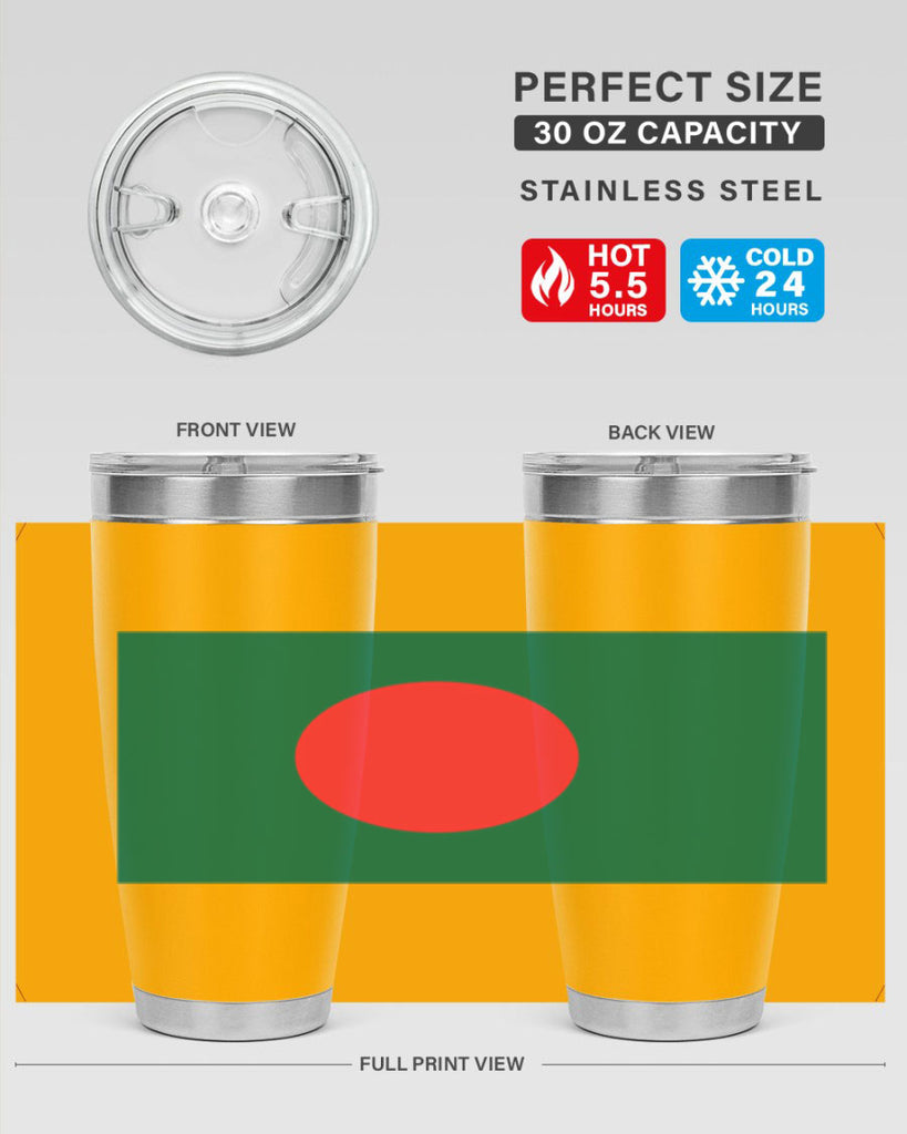 Bangladesh 184#- world flags- Tumbler