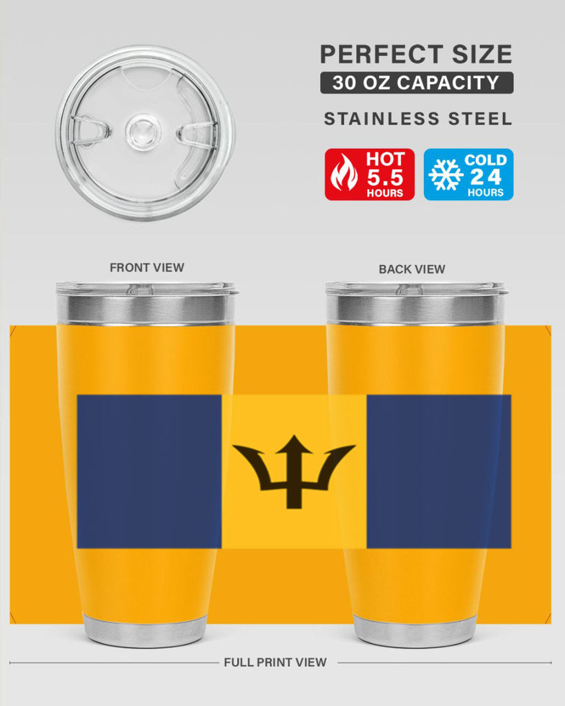 Barbados 183#- world flags- Tumbler