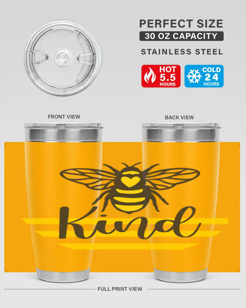 Bee Kind32#- spring- Tumbler