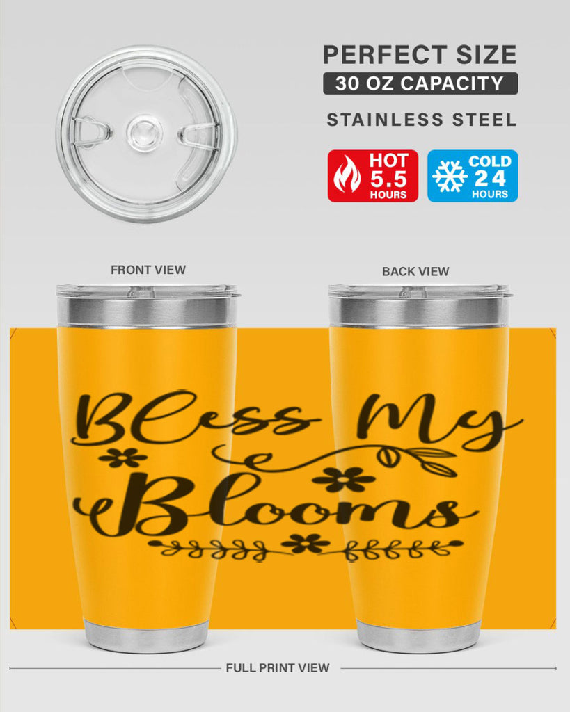 Bless My Blooms 45#- spring- Tumbler