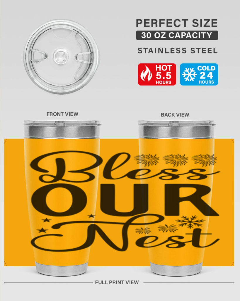 Bless Our Nest 51#- spring- Tumbler