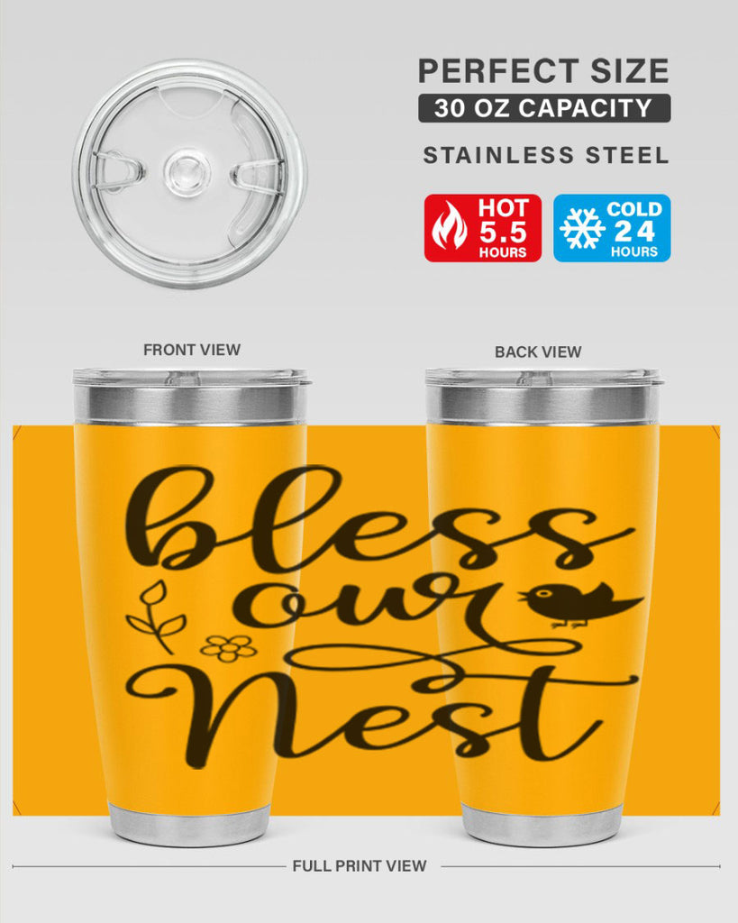 Bless our nest  68#- spring- Tumbler