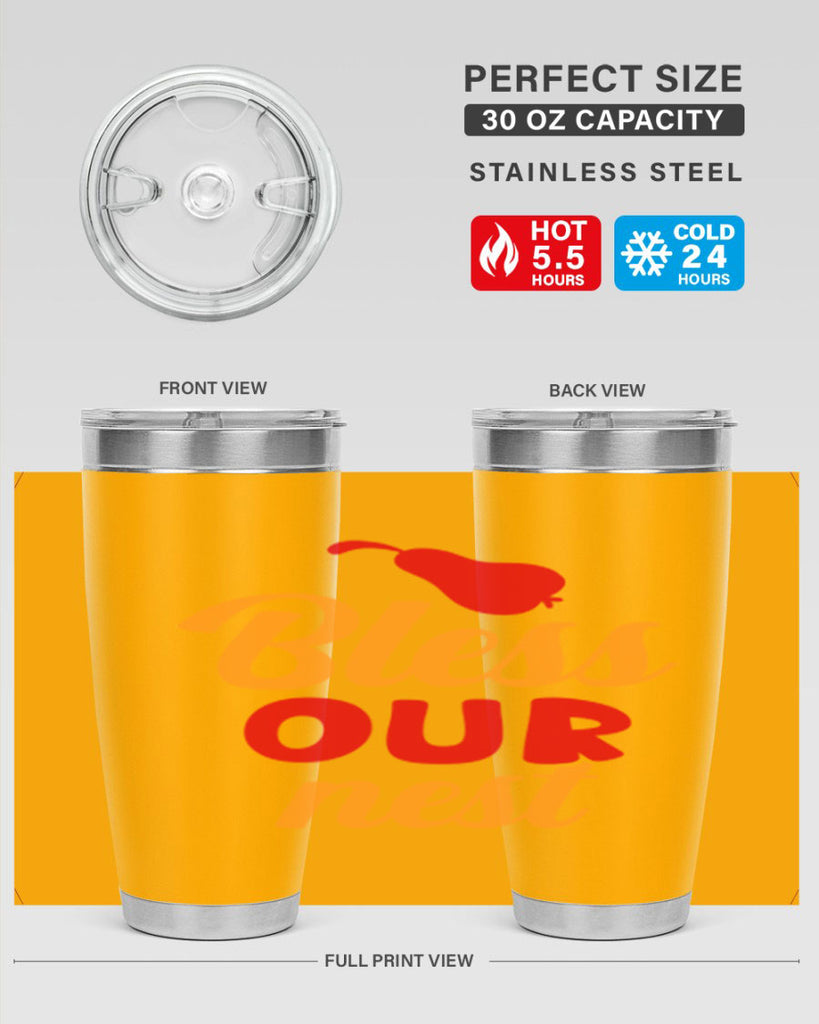 Bless our nest 53#- spring- Tumbler