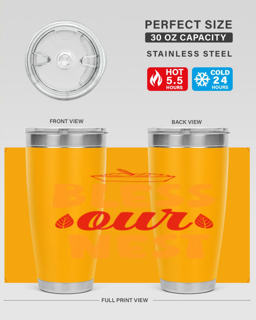 Bless our nest 54#- spring- Tumbler