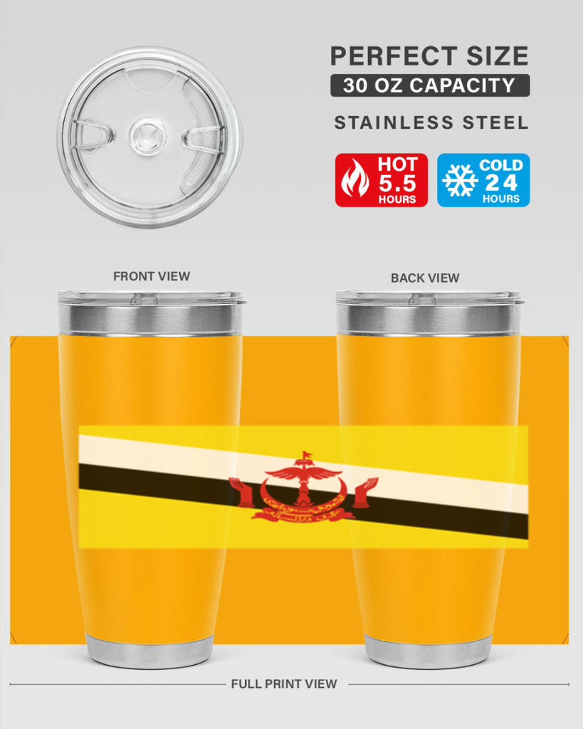 Brunei 173#- world flags- Tumbler