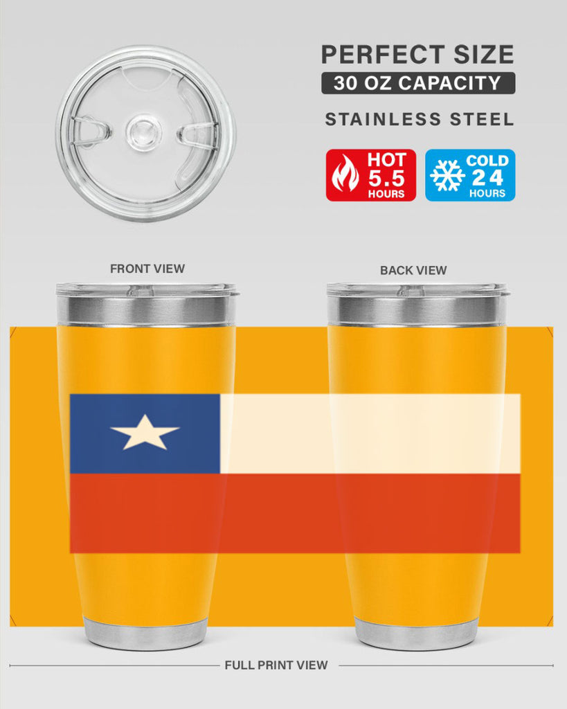 Chile 163#- world flags- Tumbler