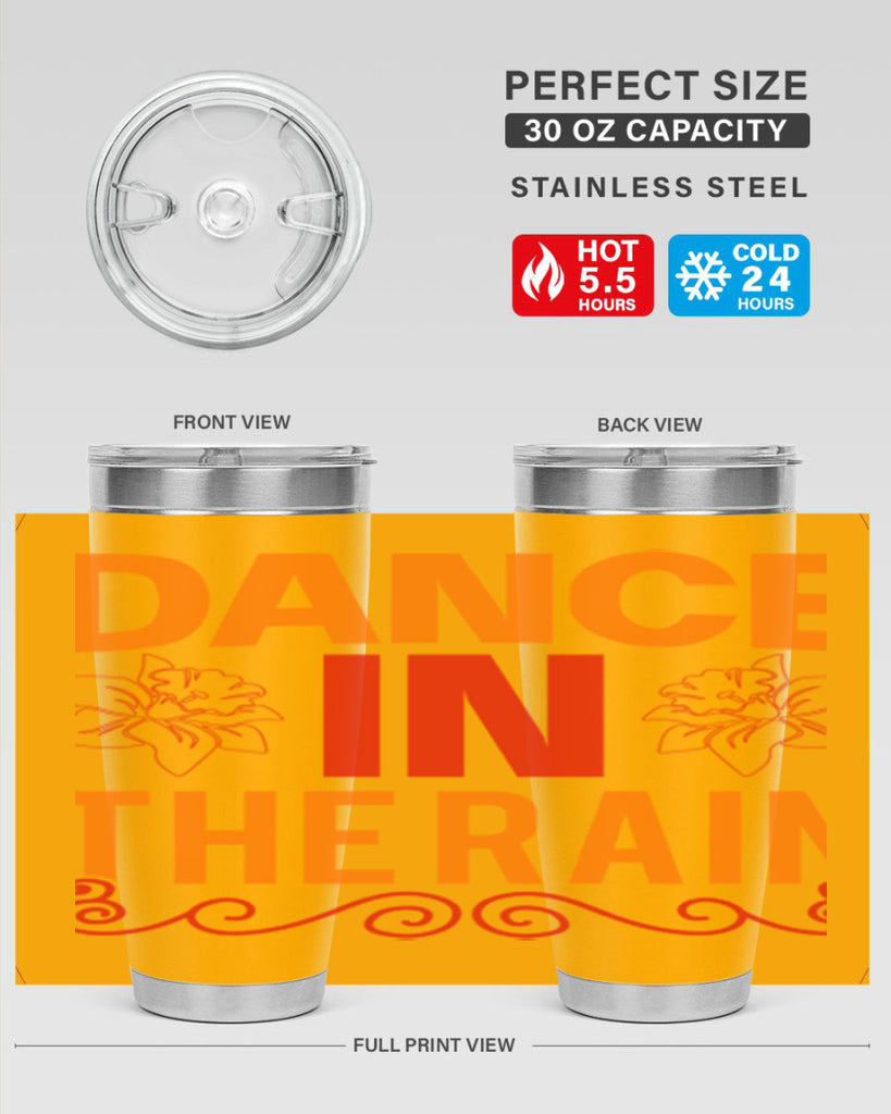 Dance in the rain 117#- spring- Tumbler