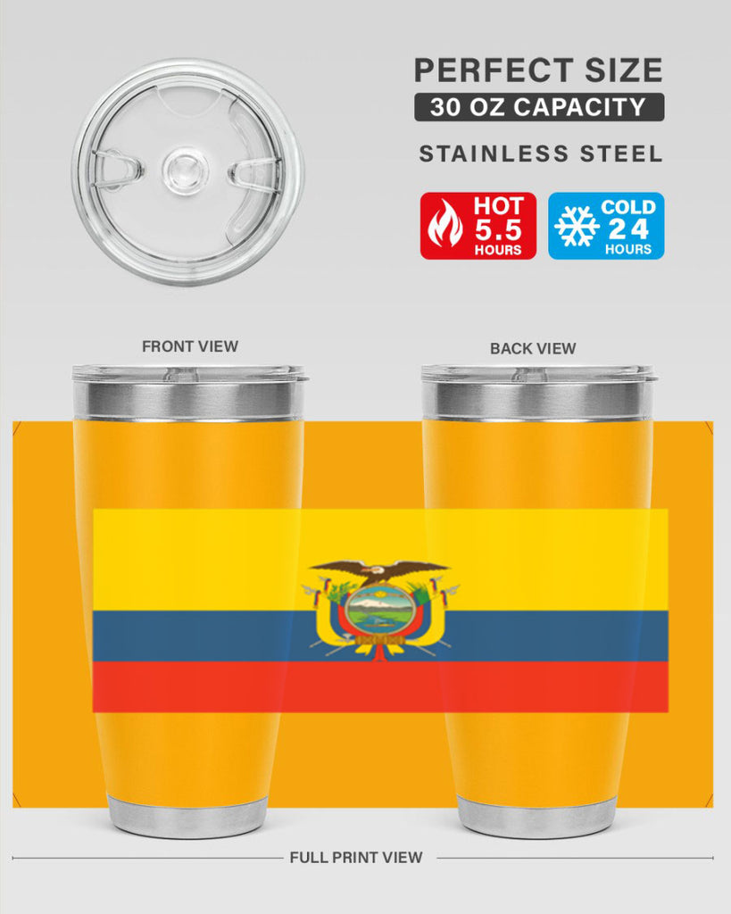 Ecuador 147#- world flags- Tumbler