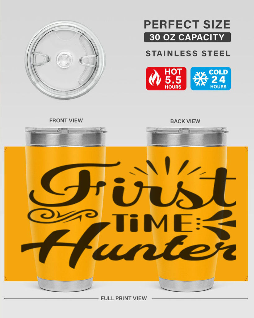 First Time Hunter  140#- spring- Tumbler