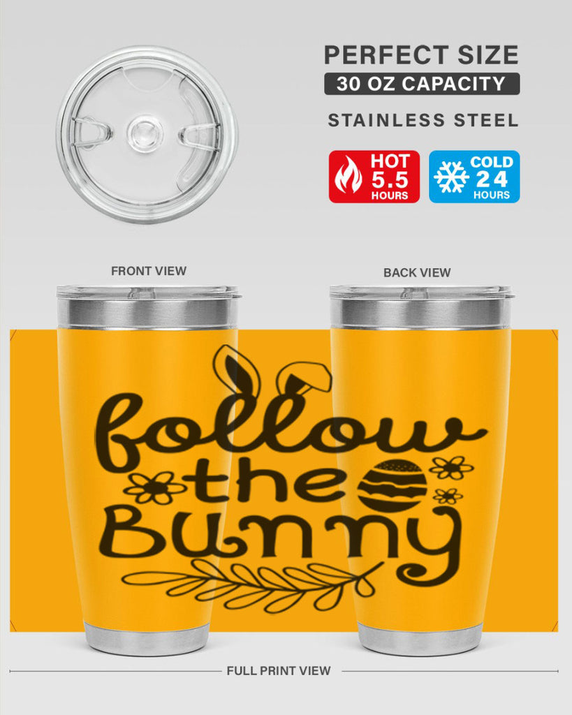 Follow the bunny  142#- spring- Tumbler