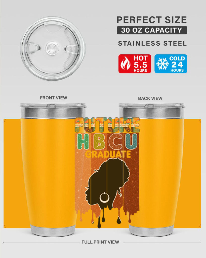 Future Hbcu Grad History Black Melanin 21#- Juneteenth- tumbler