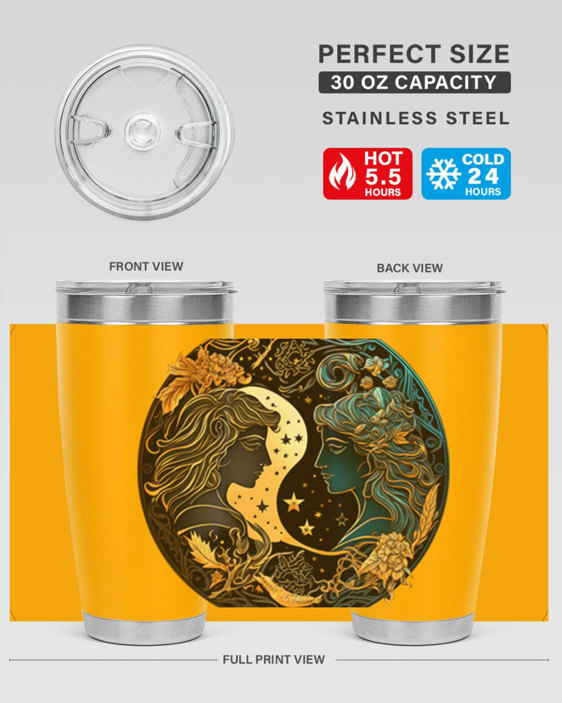 Gemini 216#- zodiac- Tumbler