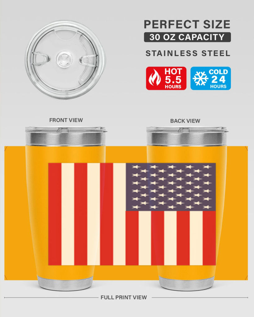 Grunge Flag 53#- Us Flags- Tumbler