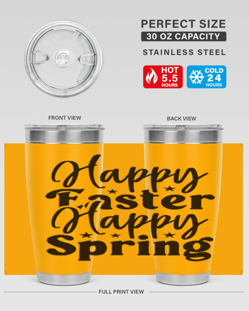 Happy Easter Happy Spring 156#- spring- Tumbler