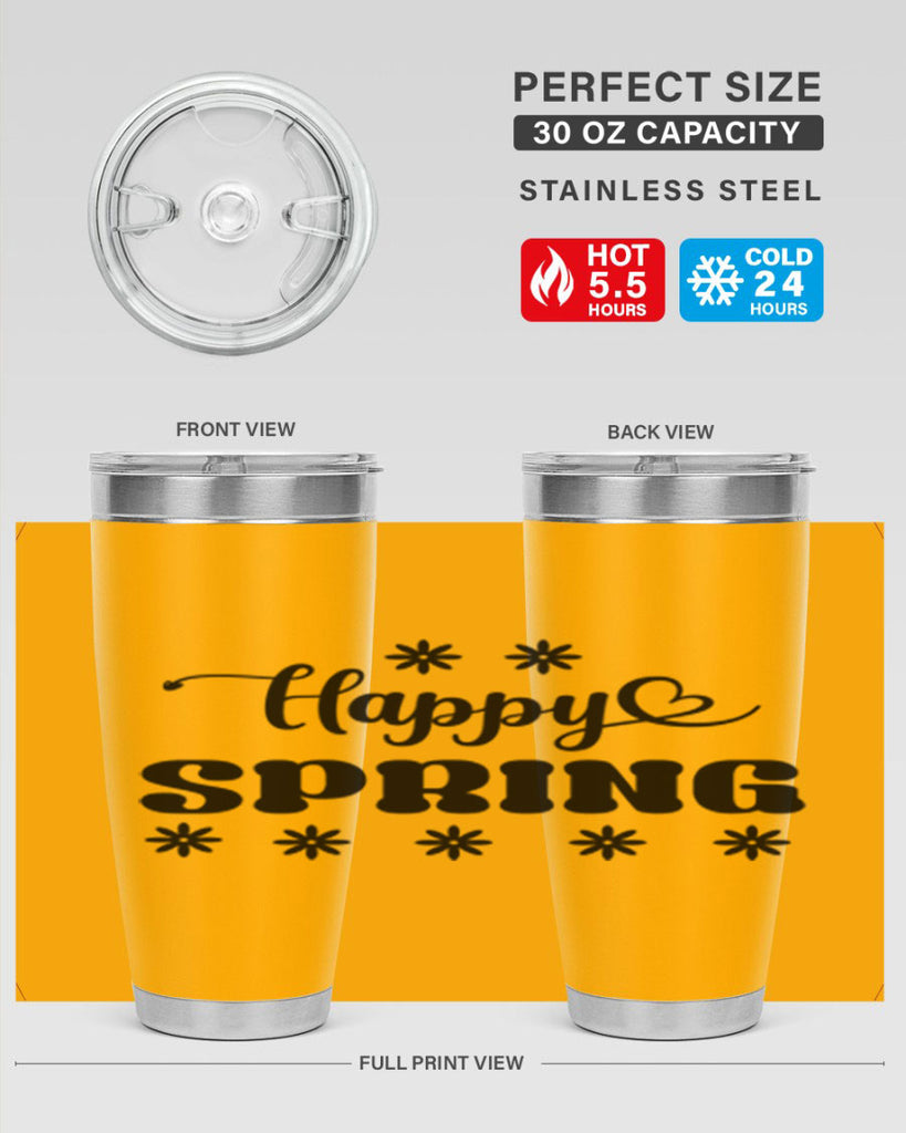 Happy spring  178#- spring- Tumbler