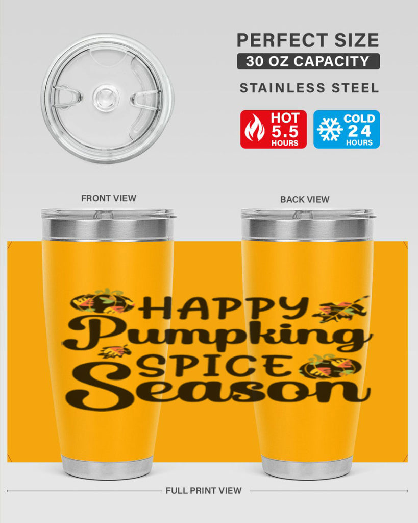 Happypumpkinspiceseason 258#- fall- Tumbler