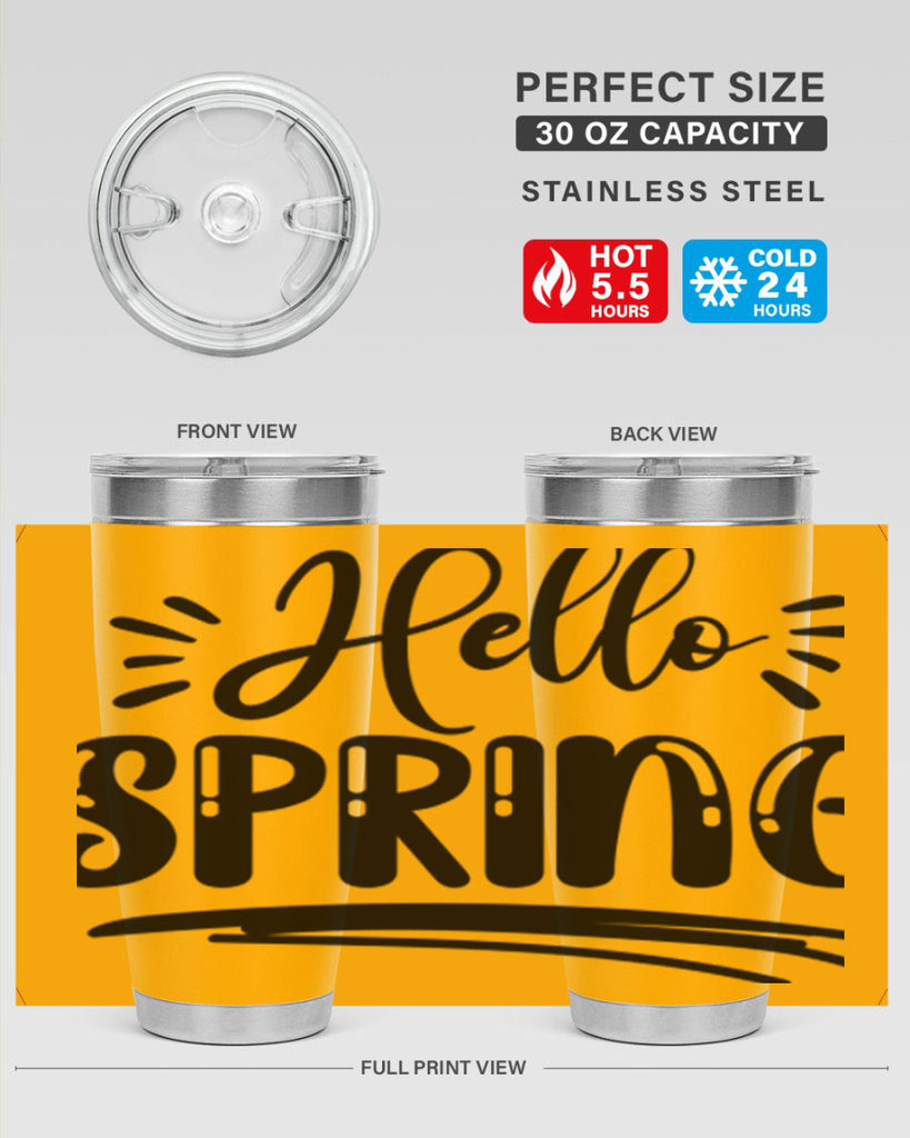 Hello Spring  229#- spring- Tumbler