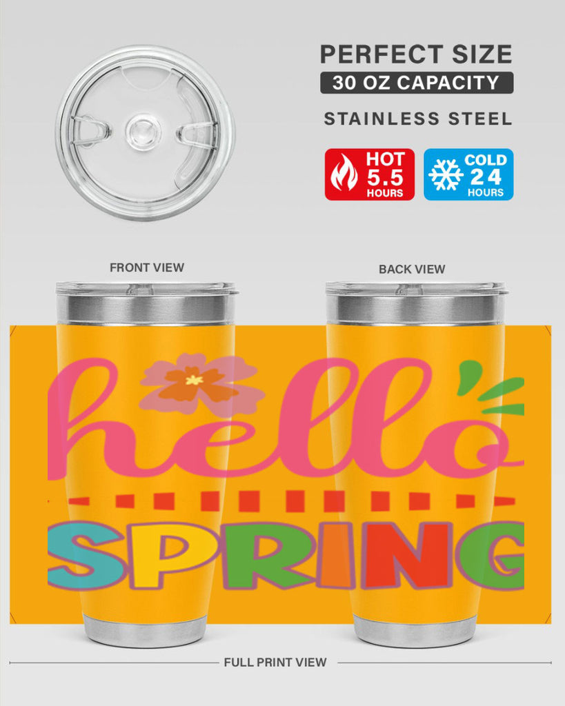 Hello Spring  231#- spring- Tumbler