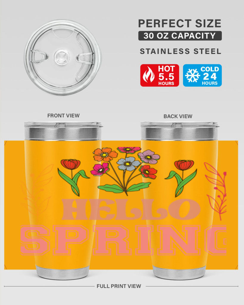 Hello Spring  234#- spring- Tumbler