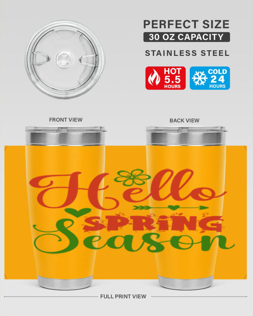 Hello Spring Season 224#- spring- Tumbler