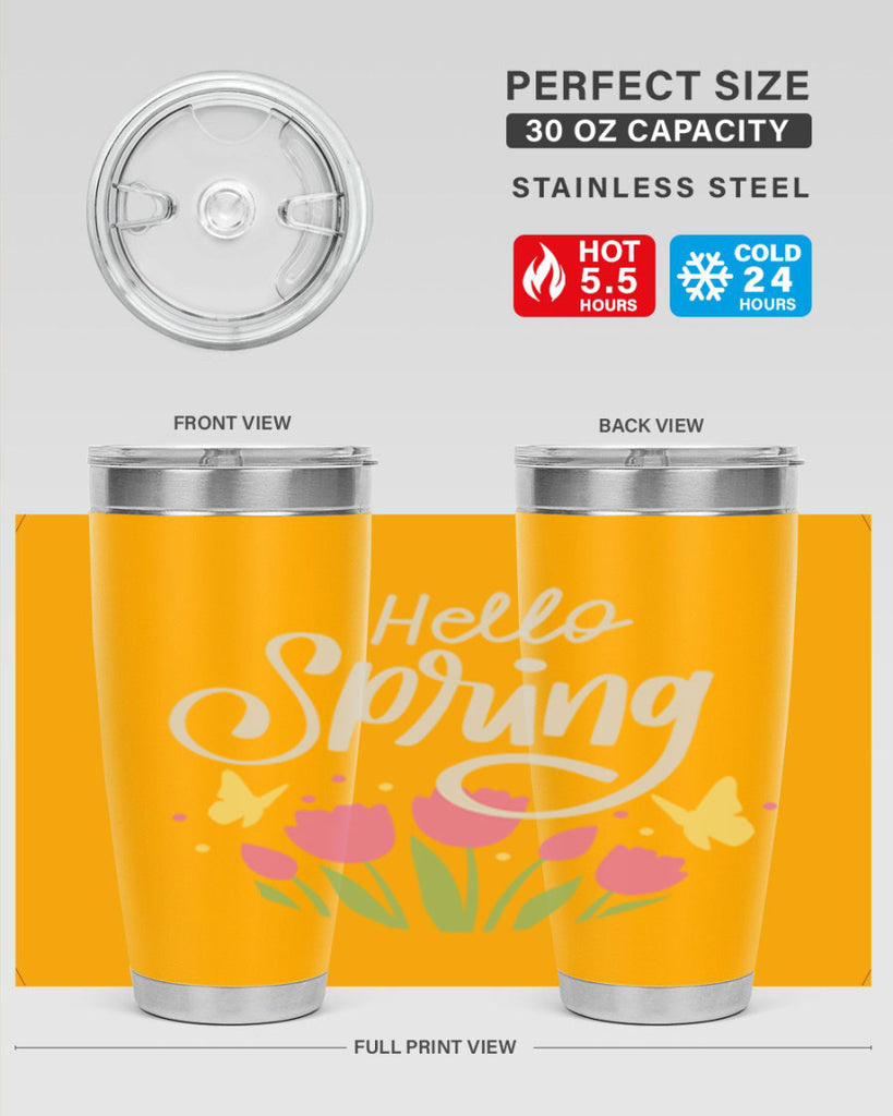 Hello spring214#- spring- Tumbler