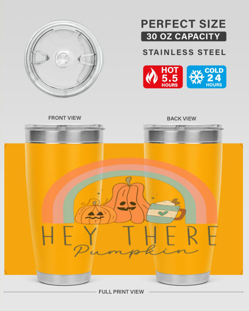 Hey There Pumpkin 309#- fall- Tumbler