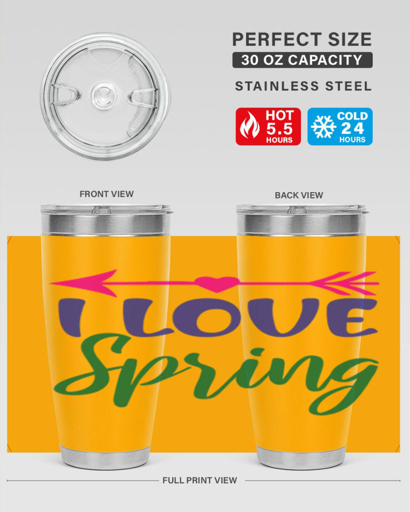 I Love Spring 272#- spring- Tumbler