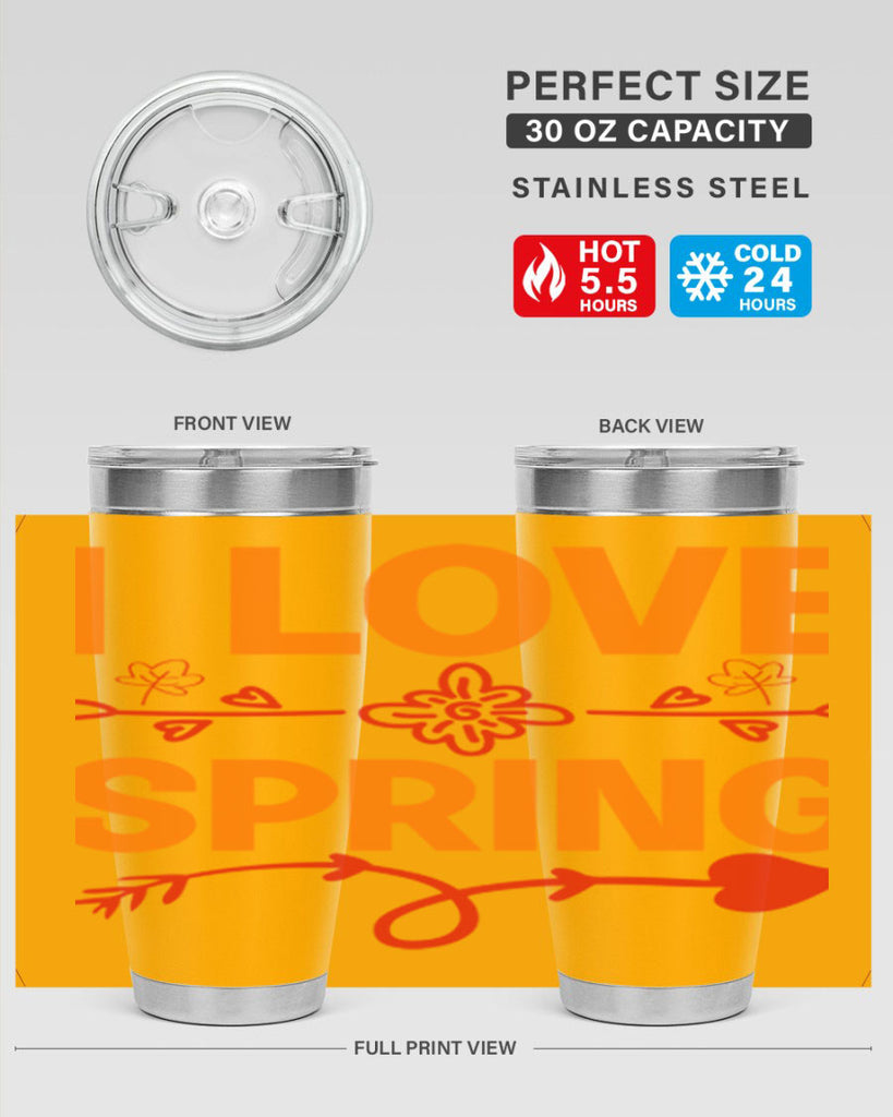 I love spring 271#- spring- Tumbler