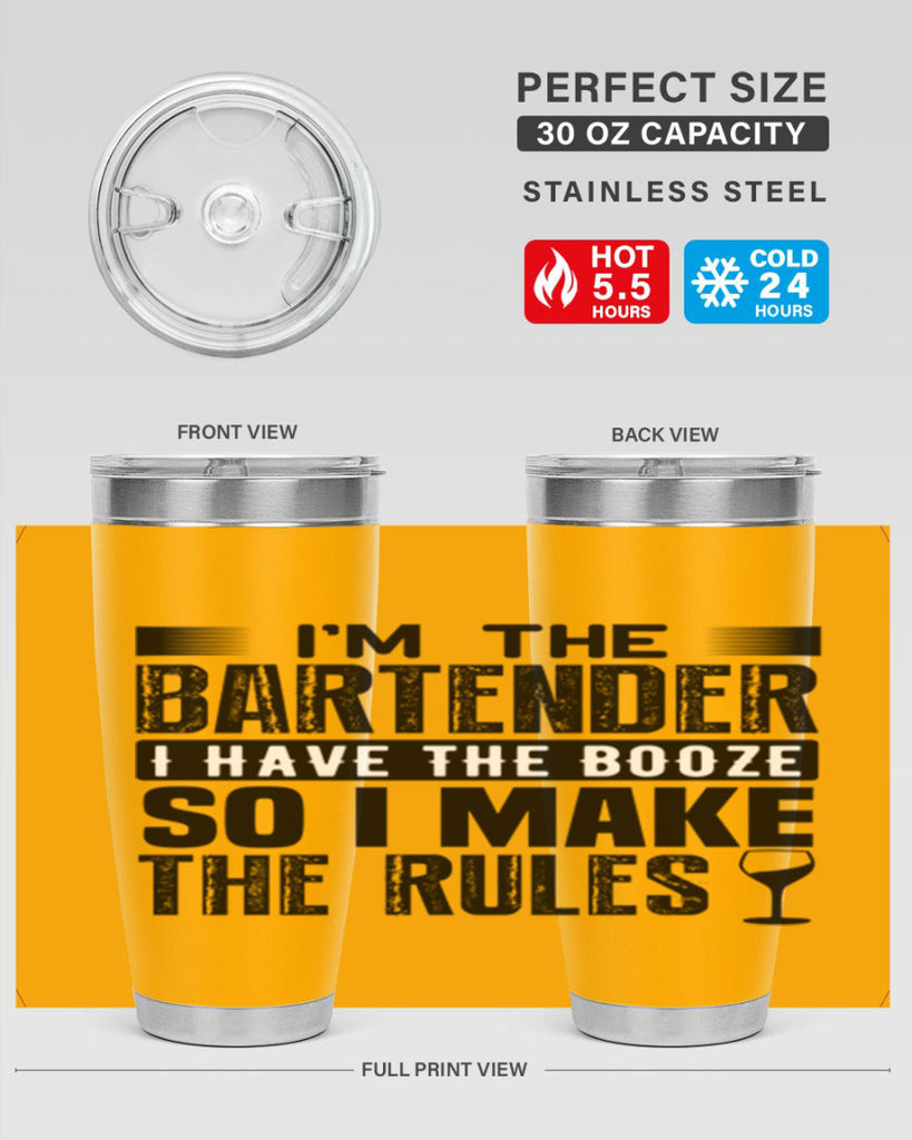 I’m the bartender Style 14#- bartender- tumbler