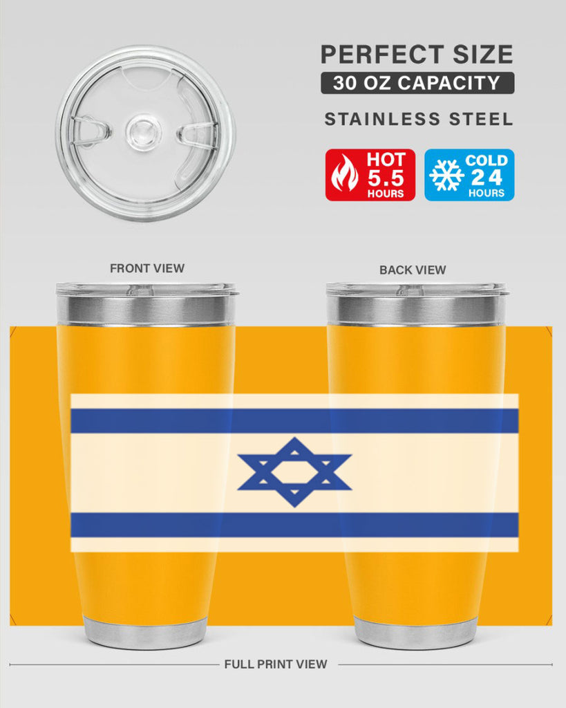 Israel 116#- world flags- Tumbler