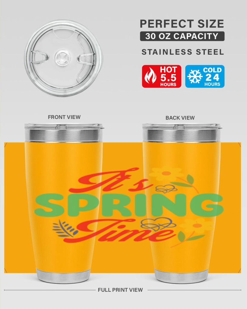 It's Spring Time 277#- spring- Tumbler